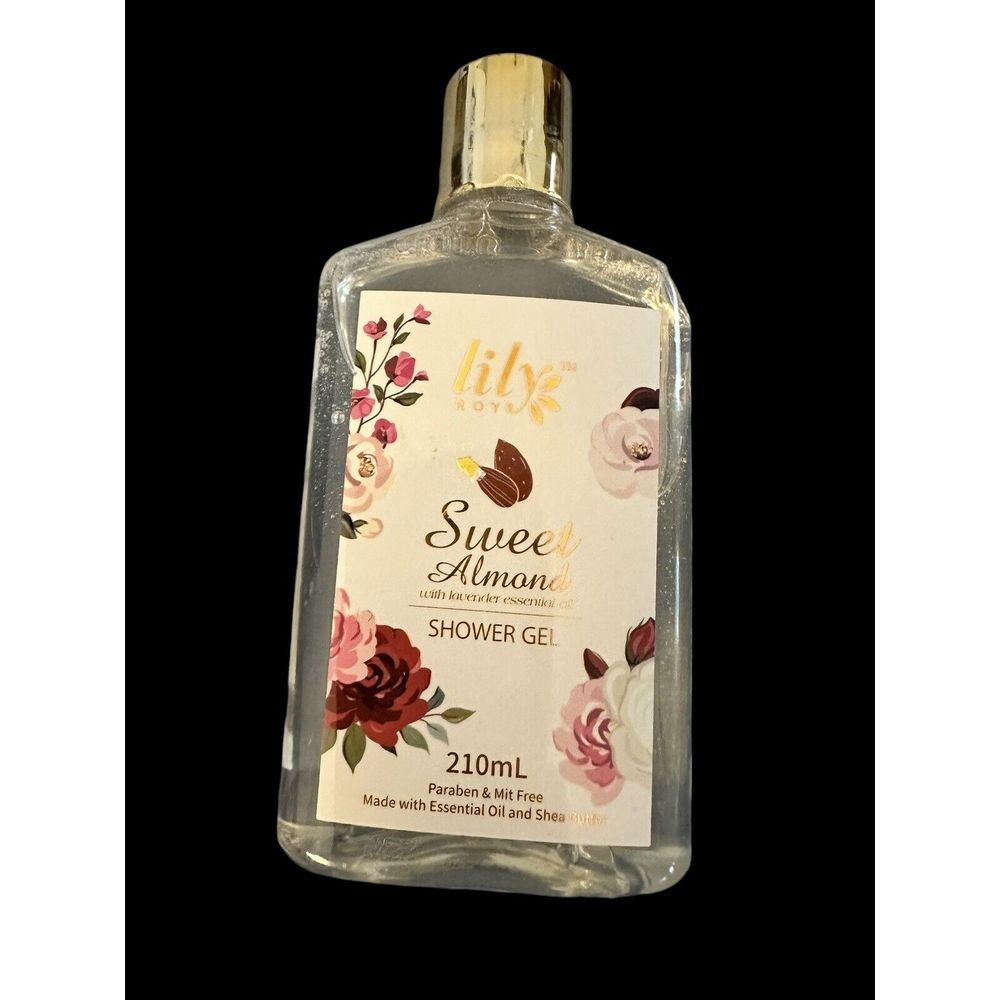 LILY ROY SWEET ALMOND SHOWER GEL + GIFT Refreshing, Awake , Fresh Scent